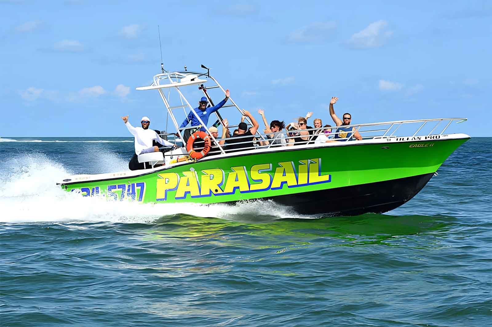 Eagle Parasail Johns Pass Florida